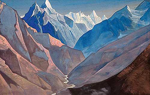 Н.К. Рерих. «Гора “М”». 1931 г.