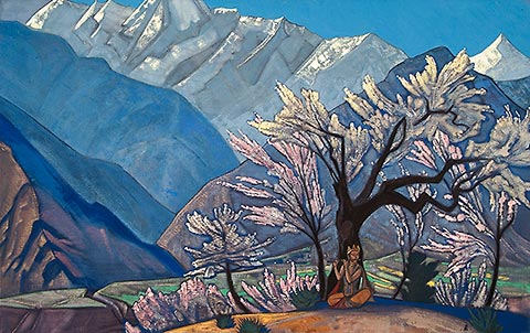 N.K. Roerich. Krishna. From Kulu series. 1929.