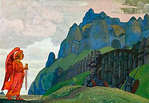 N.K. Roerich. 'The Sword of Valour', 1912