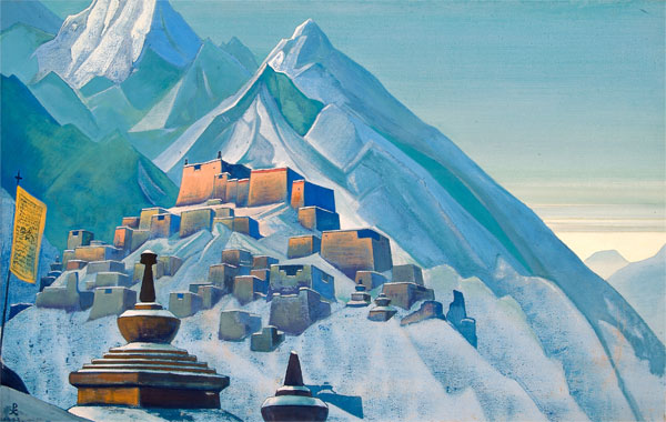 Н.К. Рерих. «Тибет. Гималаи». 1933 г.