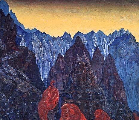 N.K. Roerich. Cry of the Serpent. 1914.