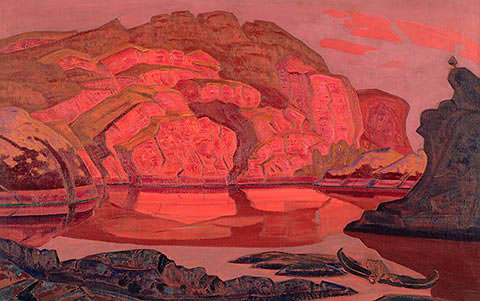 N.K. Roerich. Hidden Treasure. From Heroica suite. 1917.